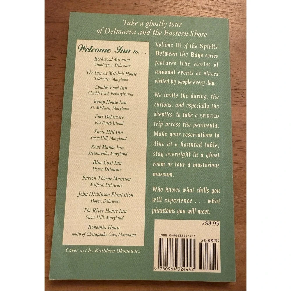 Signed Welcome Inn, Vol III‎ Ed Okonowicz First Edition Haunted Inns Restaurants